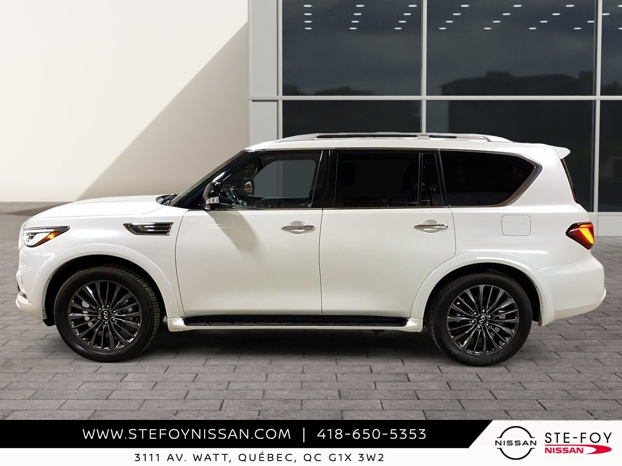 2024 INFINITI QX80 White Ste-Foy - photo #4