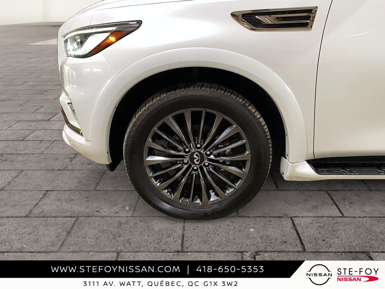 2024 INFINITI QX80 White Ste-Foy - photo #6