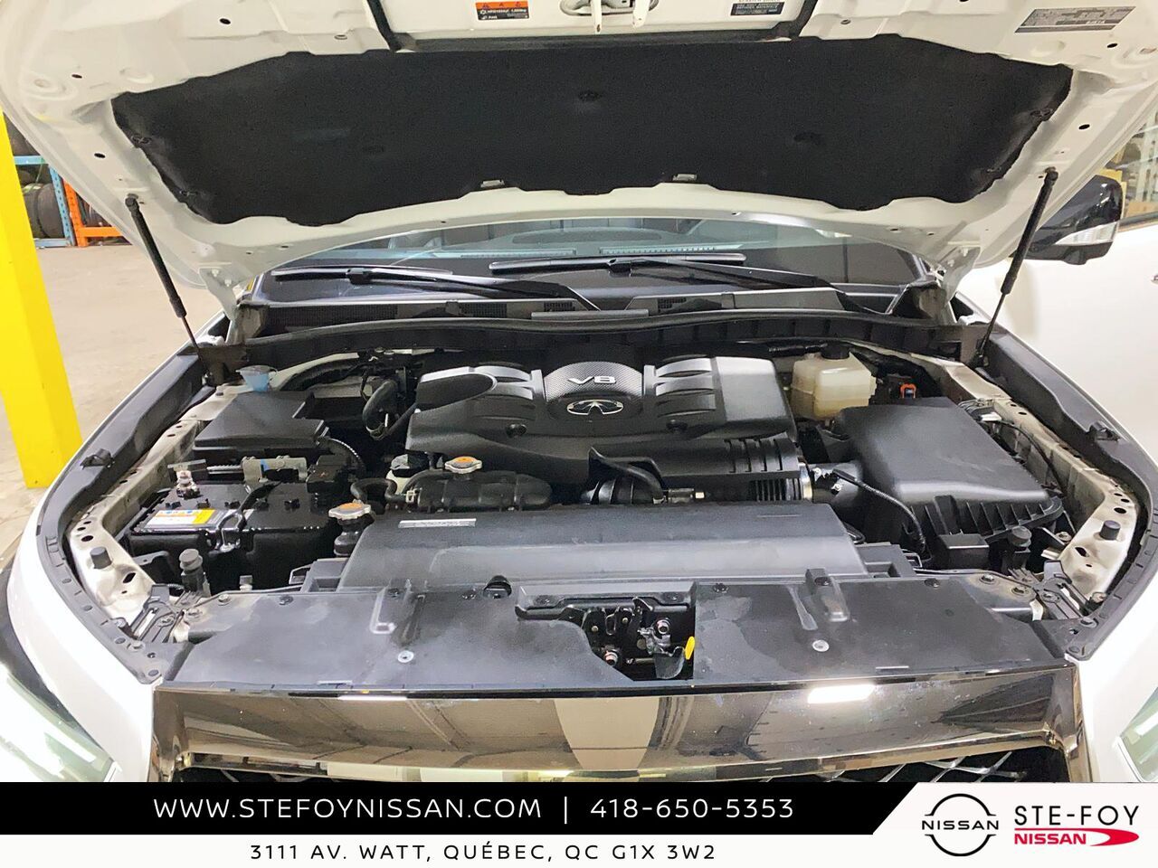 2024 INFINITI QX80 White Ste-Foy - photo #7