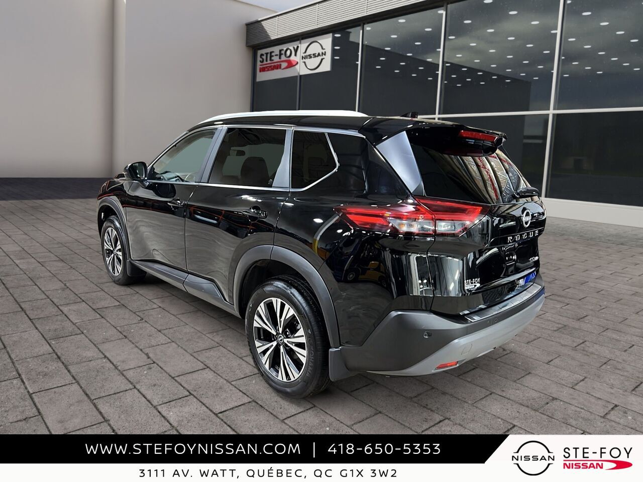 2023 Nissan Rogue Black Ste-Foy - photo #3