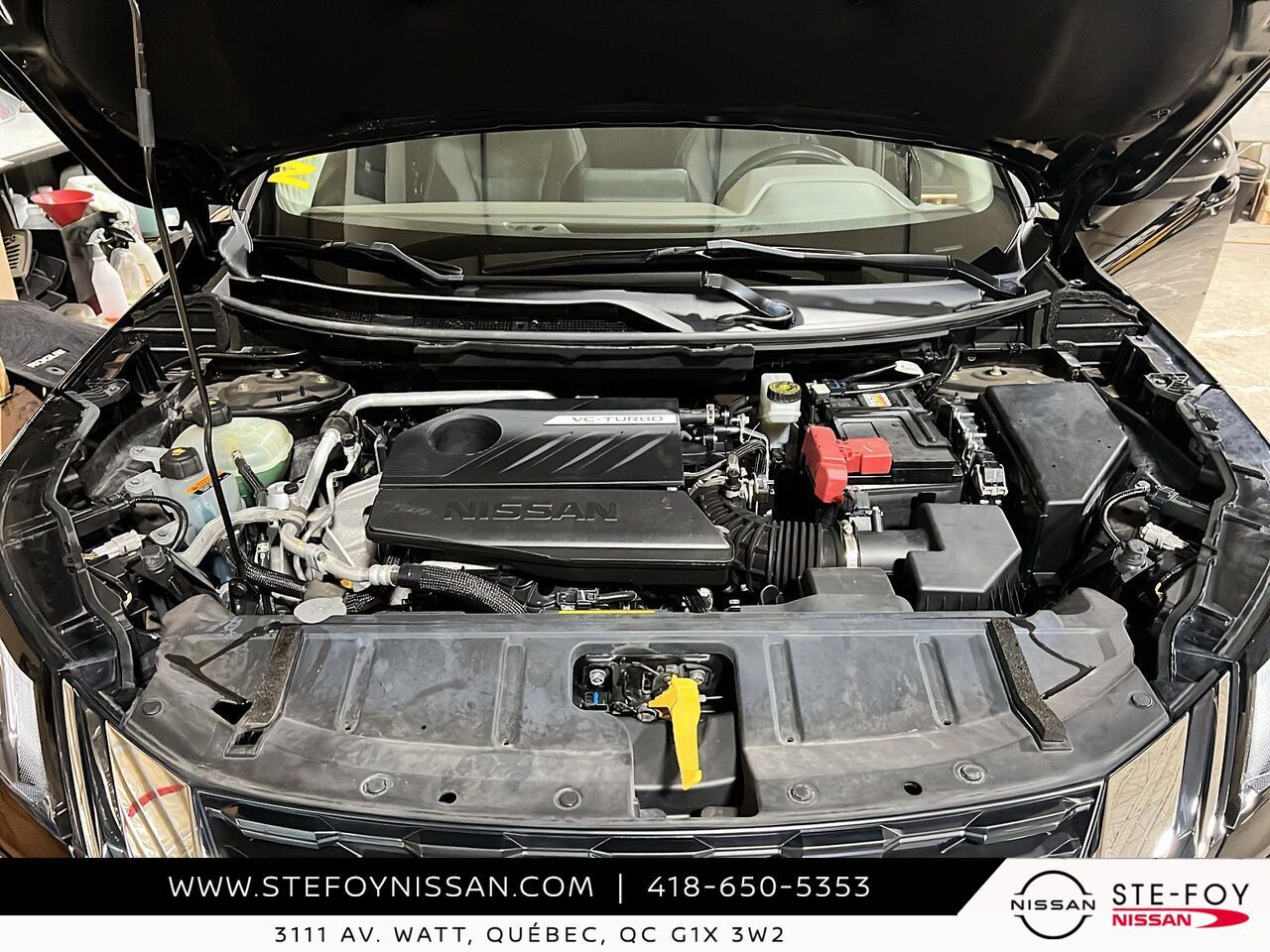 2023 Nissan Rogue Black Ste-Foy - photo #7