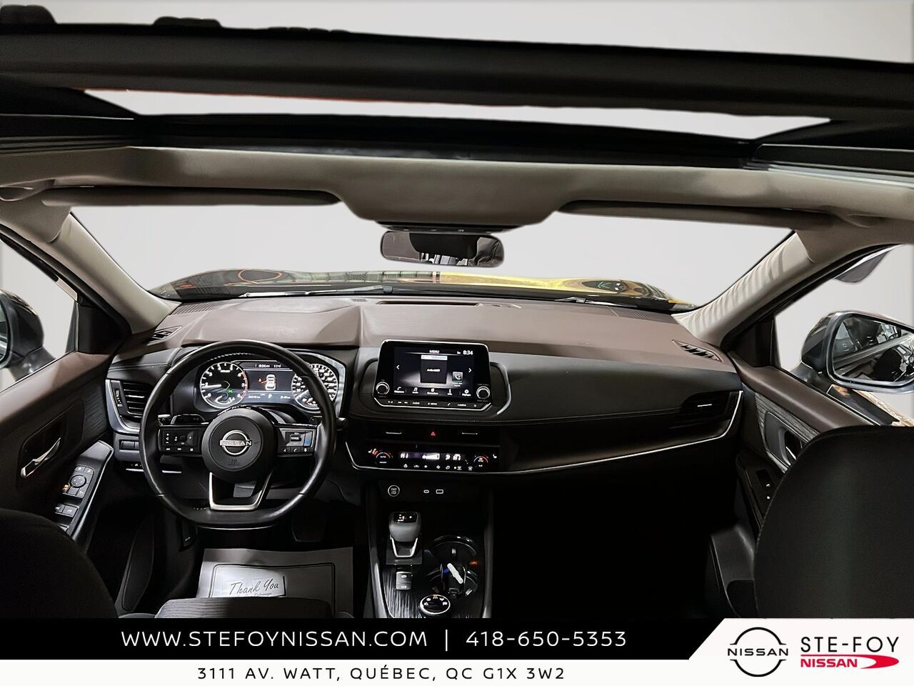 2023 Nissan Rogue Black Ste-Foy - photo #9