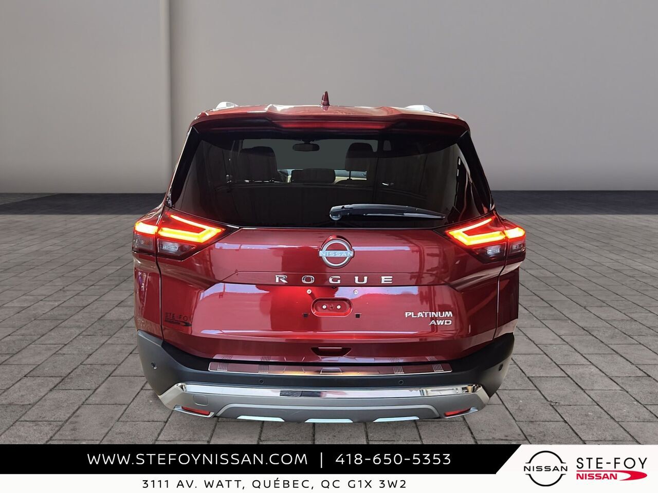 2023 Nissan Rogue Red Ste-Foy - photo #2