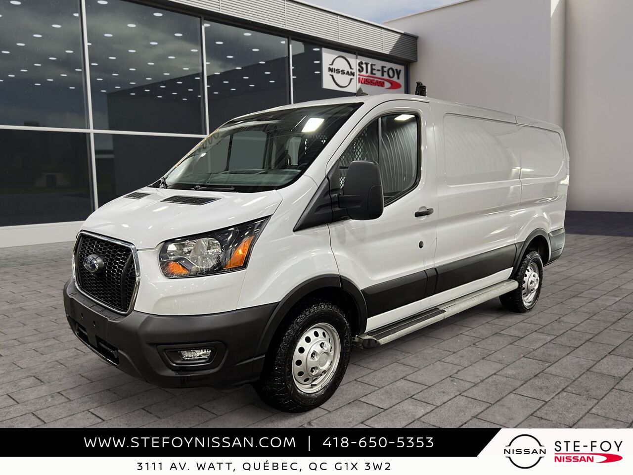 2023 Ford Transit fourgon utilitaire White Ste-Foy - photo #0