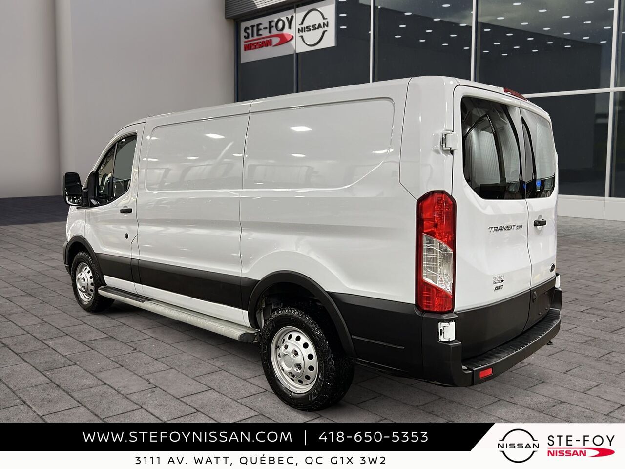 2023 Ford Transit fourgon utilitaire White Ste-Foy - photo #3