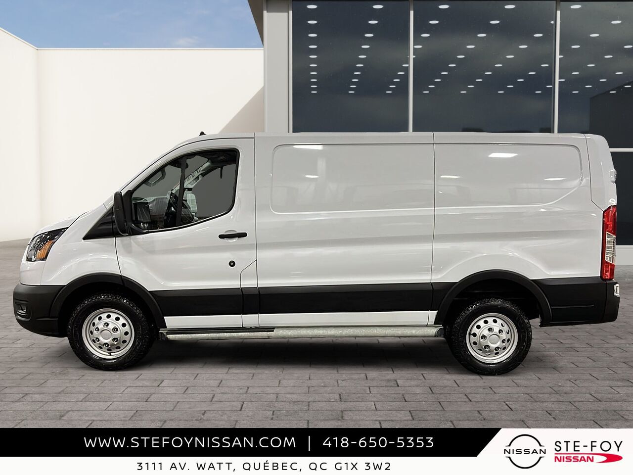 2023 Ford Transit fourgon utilitaire White Ste-Foy - photo #4