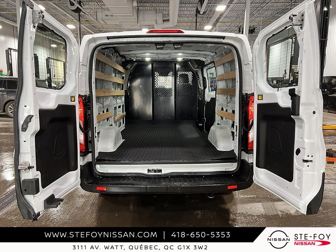 2023 Ford Transit fourgon utilitaire White Ste-Foy - photo #5