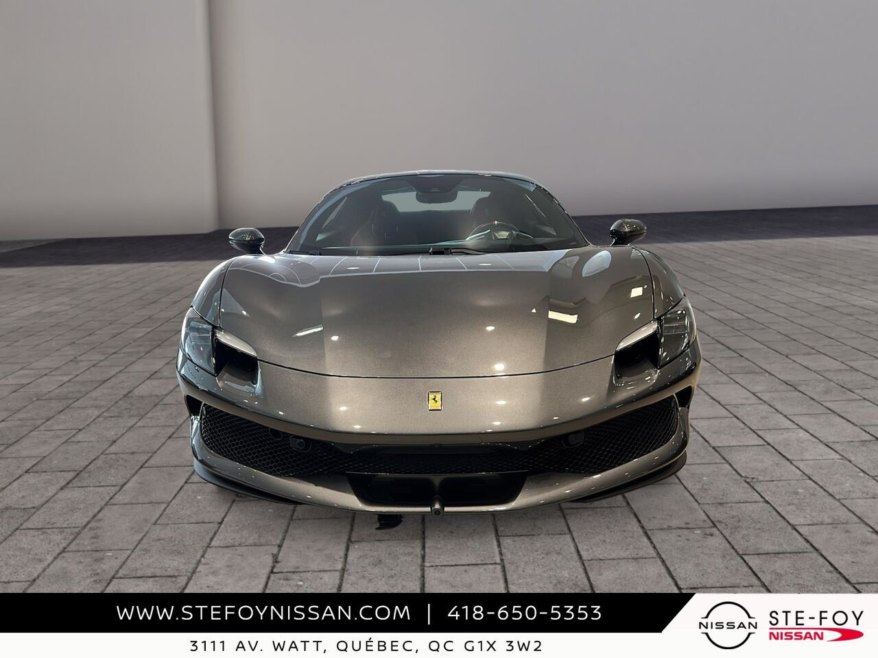 Ferrari 296 GTS 2024 Gris Ste-Foy - photo #4