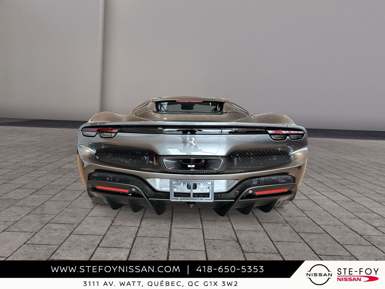 Ferrari 296 GTS 2024 Gris Ste-Foy - photo #5