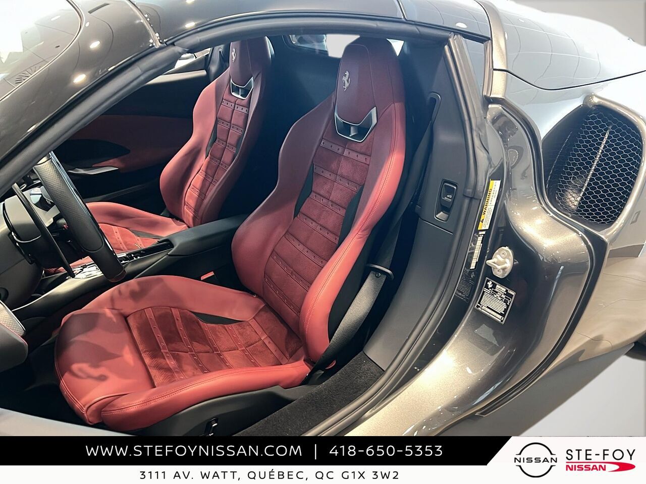 Ferrari 296 GTS 2024 Gris Ste-Foy - photo #11