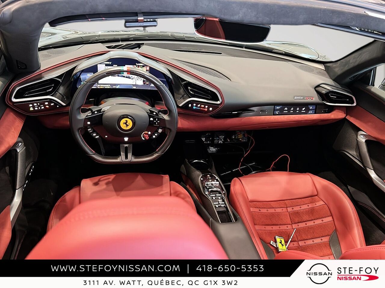 Ferrari 296 GTS 2024 Gris Ste-Foy - photo #12