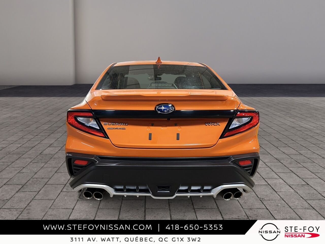 Subaru WRX 2023 Orange Ste-Foy - photo #2