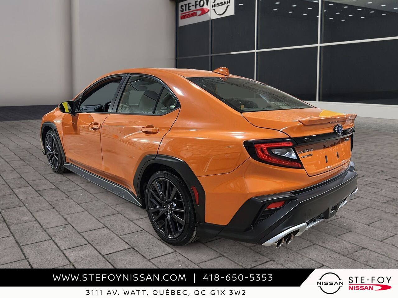 Subaru WRX 2023 Orange Ste-Foy - photo #3