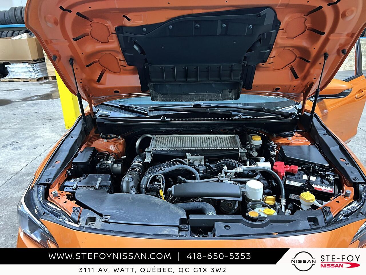 Subaru WRX 2023 Orange Ste-Foy - photo #7