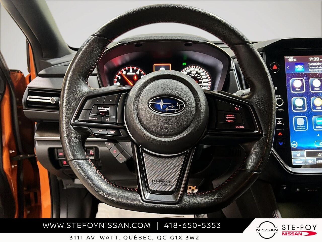 Subaru WRX 2023 Orange Ste-Foy - photo #11