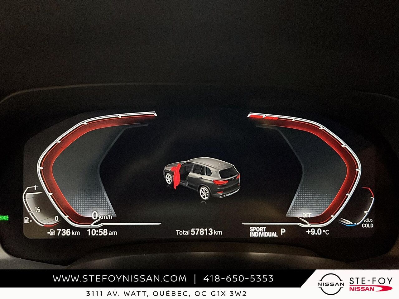 BMW X5 2022 Noir Ste-Foy - photo #12