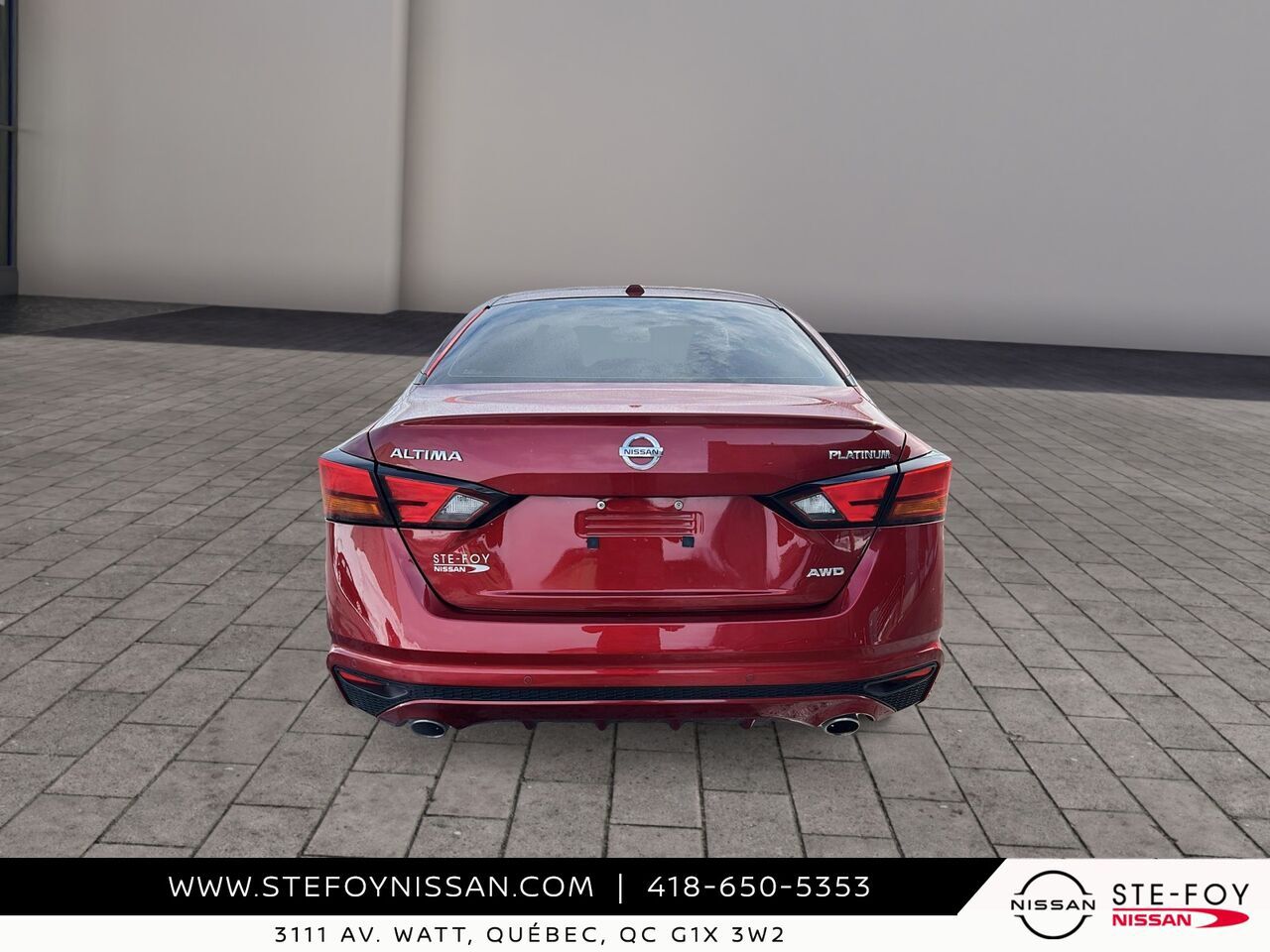 2022 Nissan Altima Red Ste-Foy - photo #2
