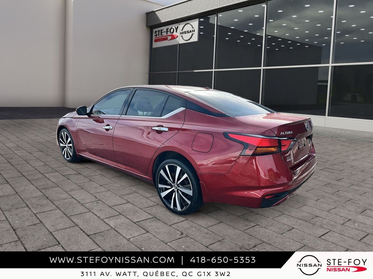 2022 Nissan Altima Red Ste-Foy - photo #3
