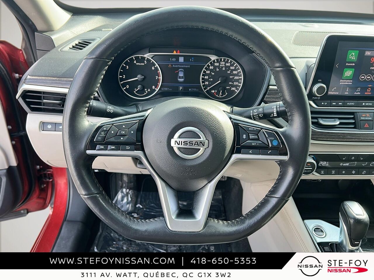 2022 Nissan Altima Red Ste-Foy - photo #11