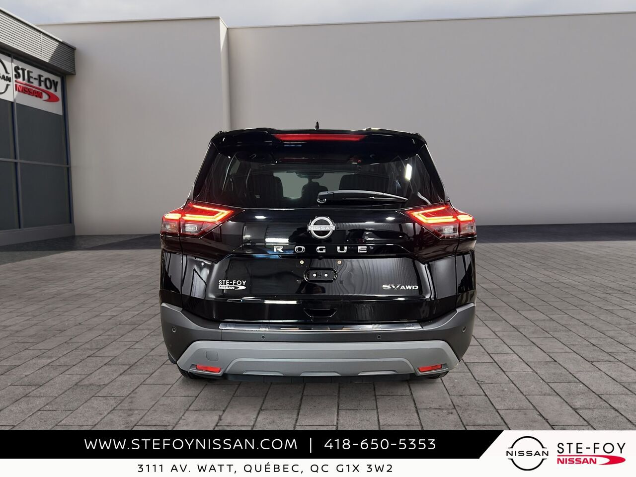 2023 Nissan Rogue Black Ste-Foy - photo #2