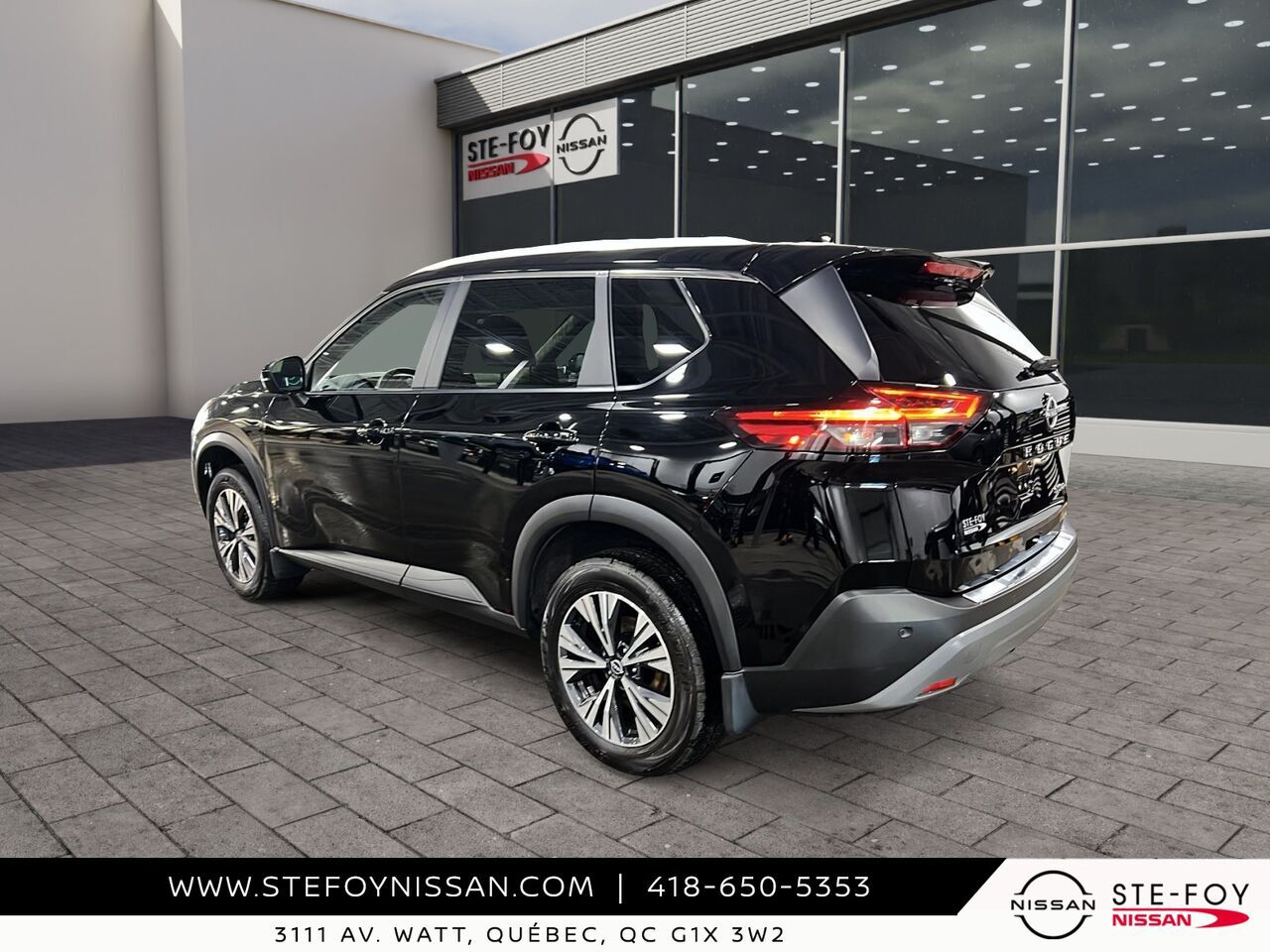 2023 Nissan Rogue Black Ste-Foy - photo #3
