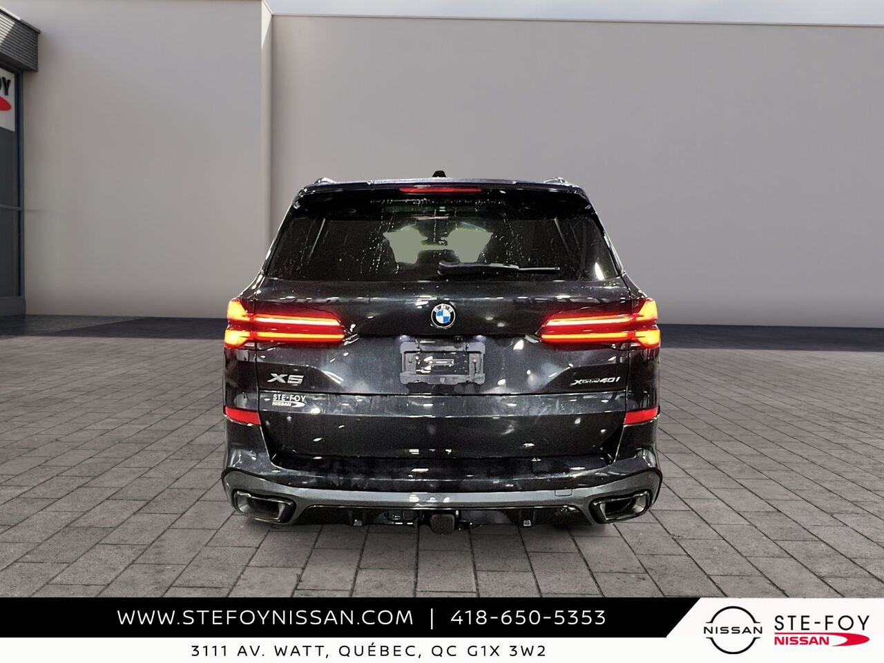 2024 BMW X5 Black Ste-Foy - photo #2