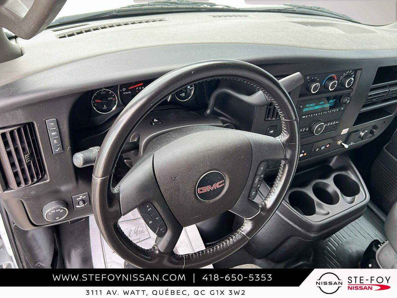 2023 GMC Fourgonnette commerciale tronqu&eacute;e Savana White Ste-Foy - photo #13