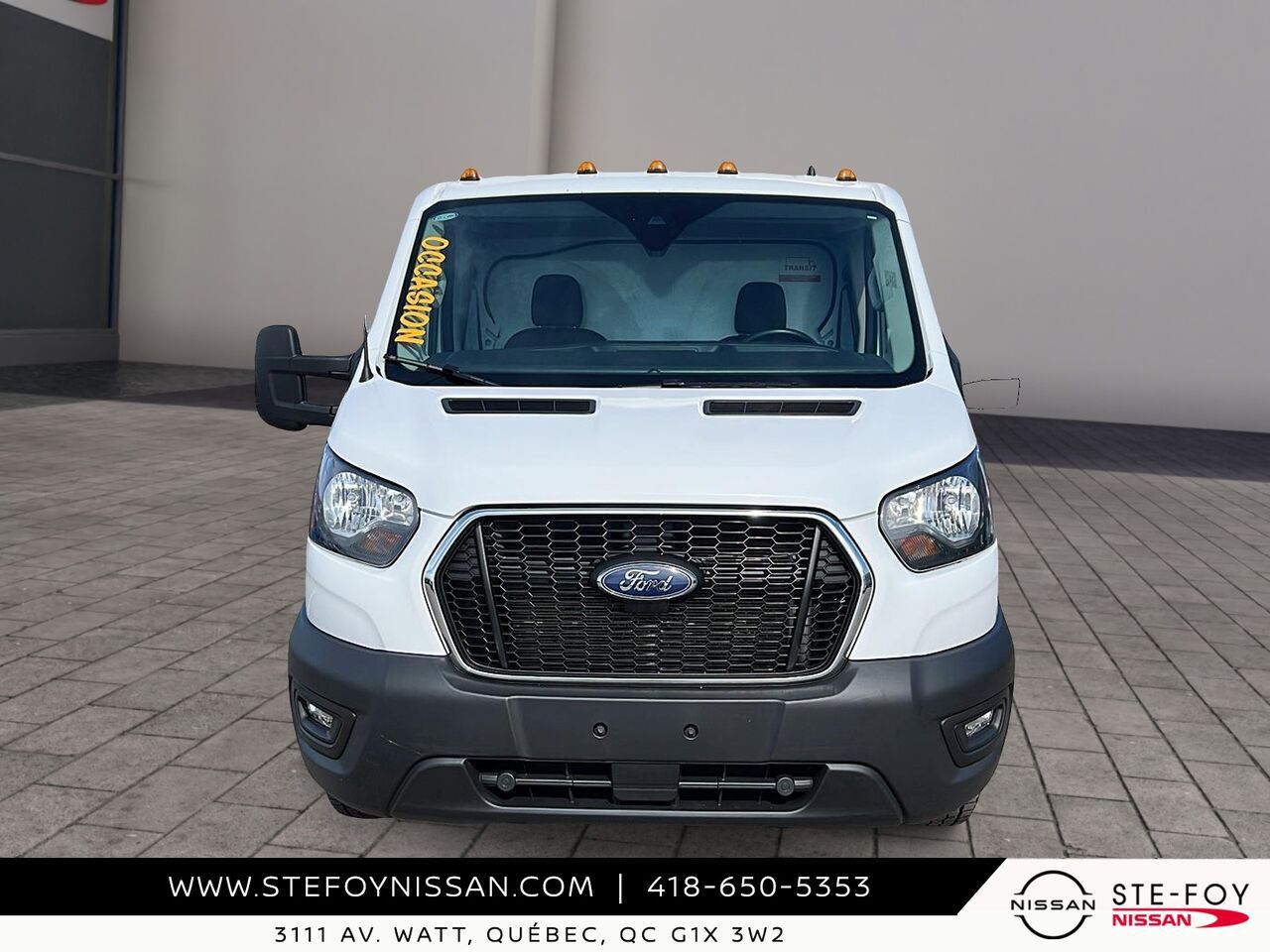 2023 Ford Transit Cube 12 pieds simple roue White Ste-Foy - photo #1