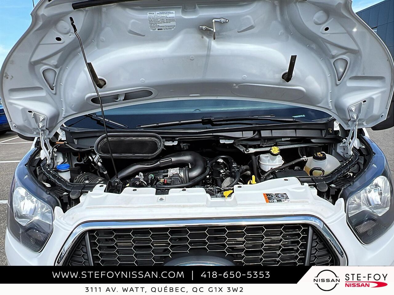 2023 Ford Transit Cube 12 pieds simple roue White Ste-Foy - photo #7