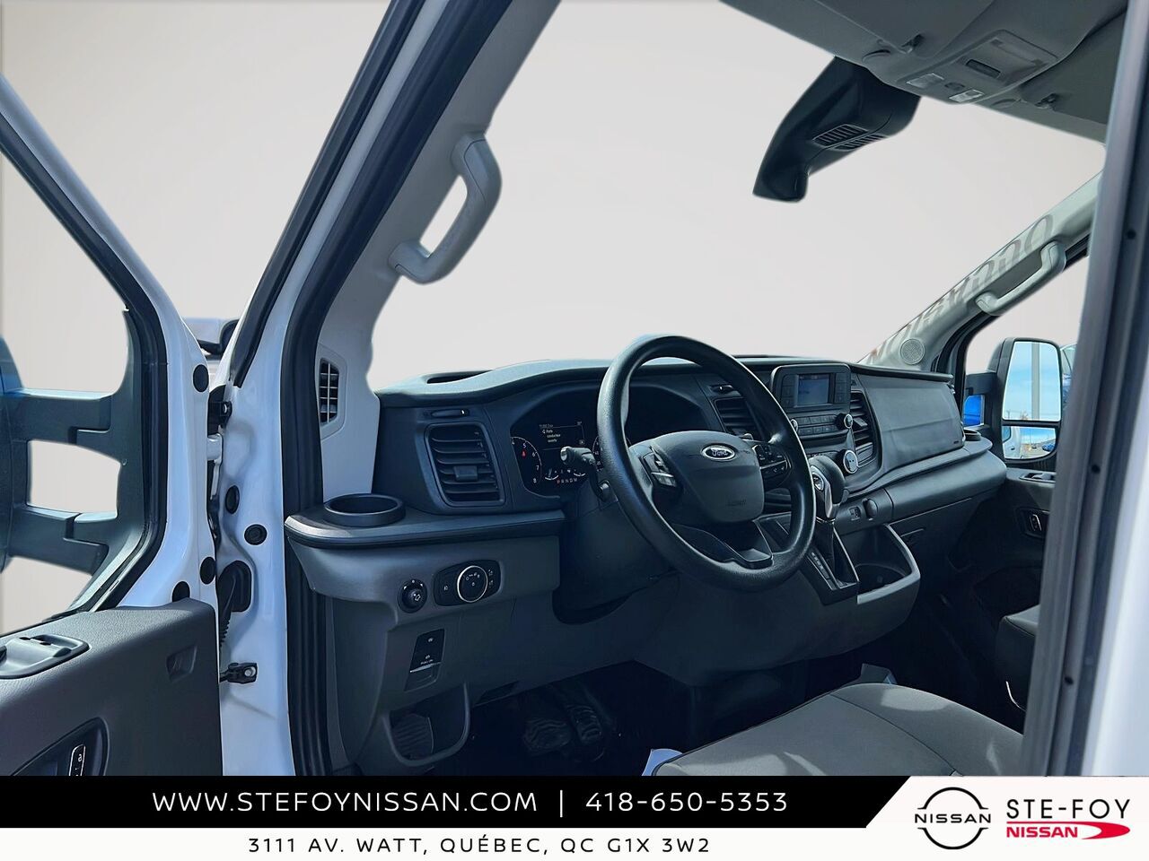 2023 Ford Transit Cube 12 pieds simple roue White Ste-Foy - photo #9