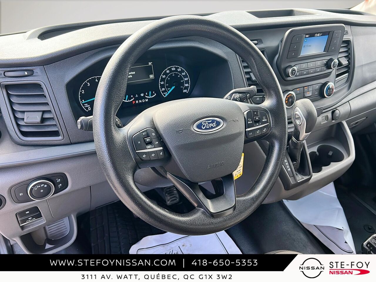 2023 Ford Transit Cube 12 pieds simple roue White Ste-Foy - photo #11