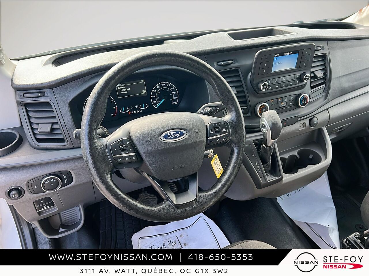 2023 Ford Transit Cube 12 pieds simple roue White Ste-Foy - photo #13