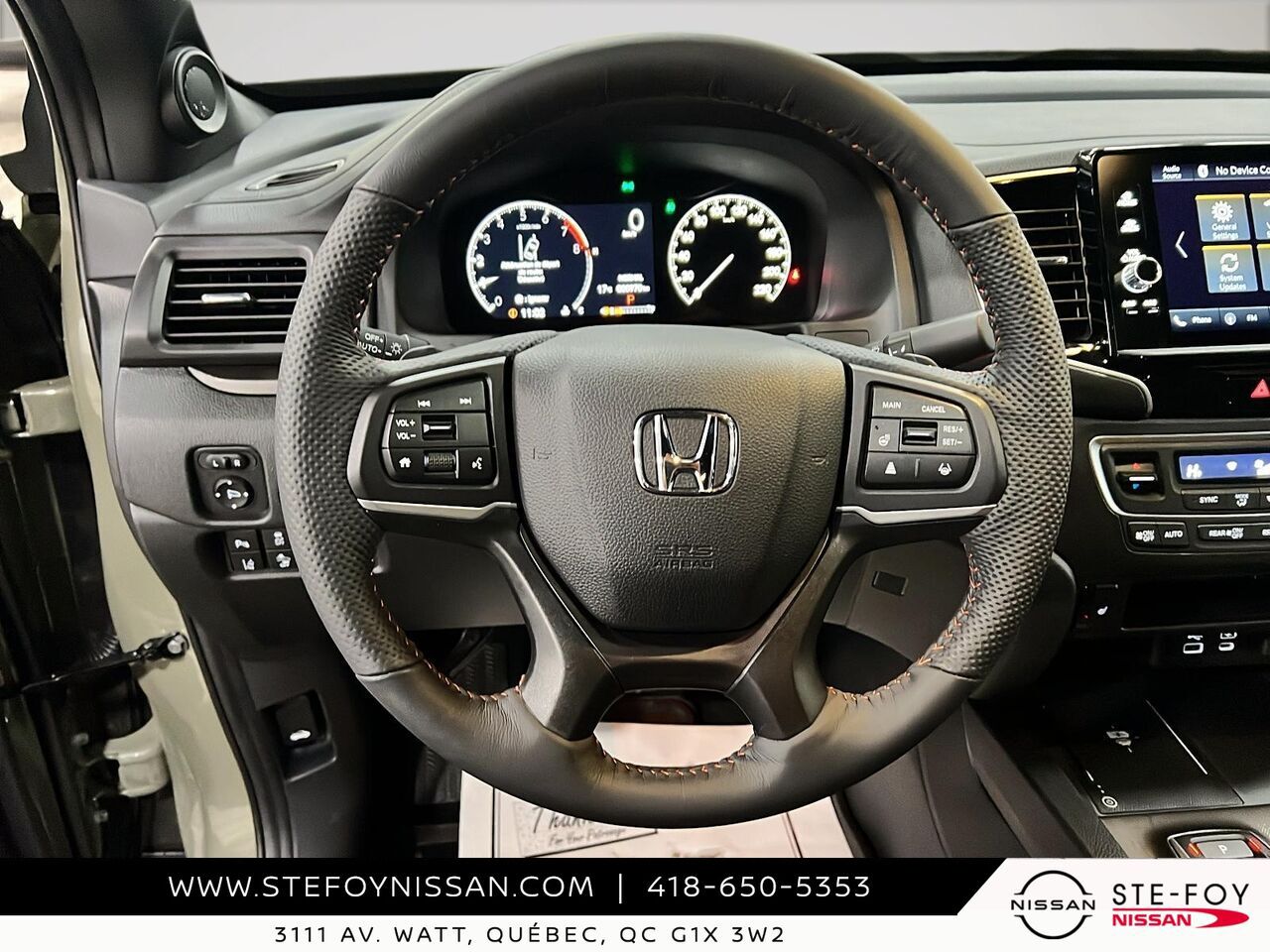 Honda Ridgeline TRAILSPORT CREW CAB 2026 Vert Ste-Foy - photo #11