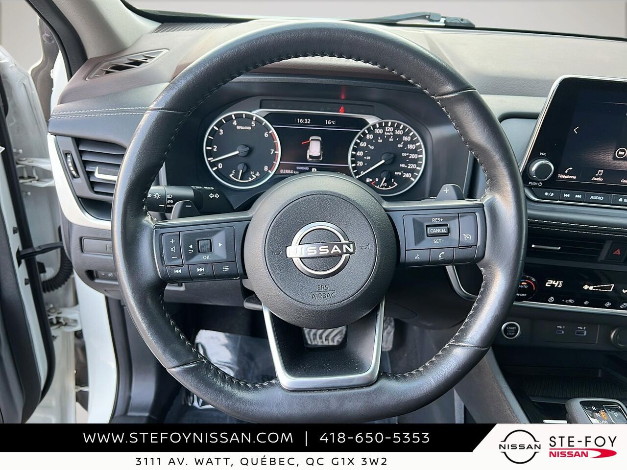 Nissan Rogue S TA 2022 Blanc Ste-Foy - photo #11