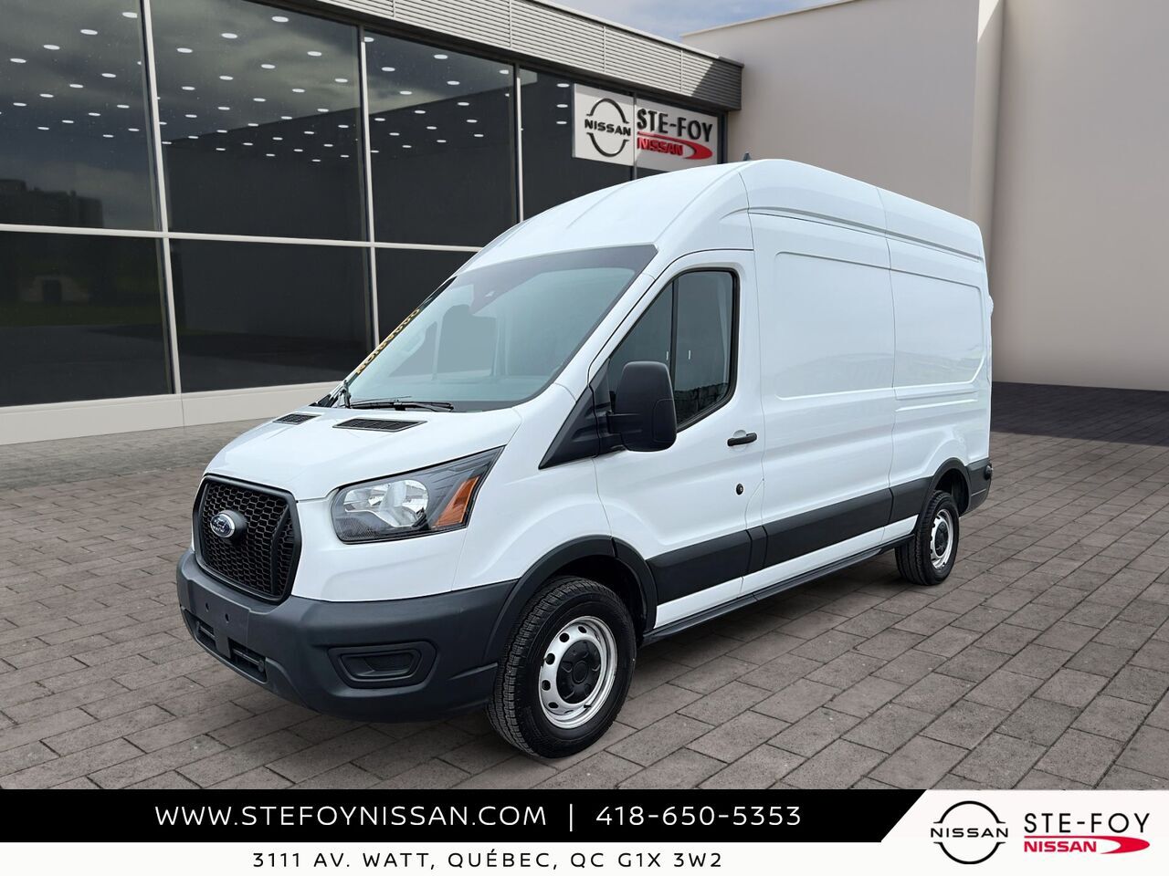 Ford Transit T-250 PA toit sur&eacute;lev&eacute; 2024 Blanc Ste-Foy - photo #0
