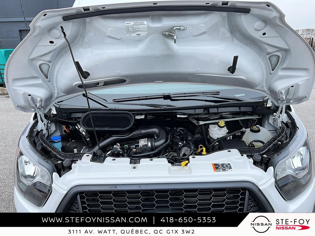 Ford Transit T-250 PA toit sur&eacute;lev&eacute; 2024 Blanc Ste-Foy - photo #7