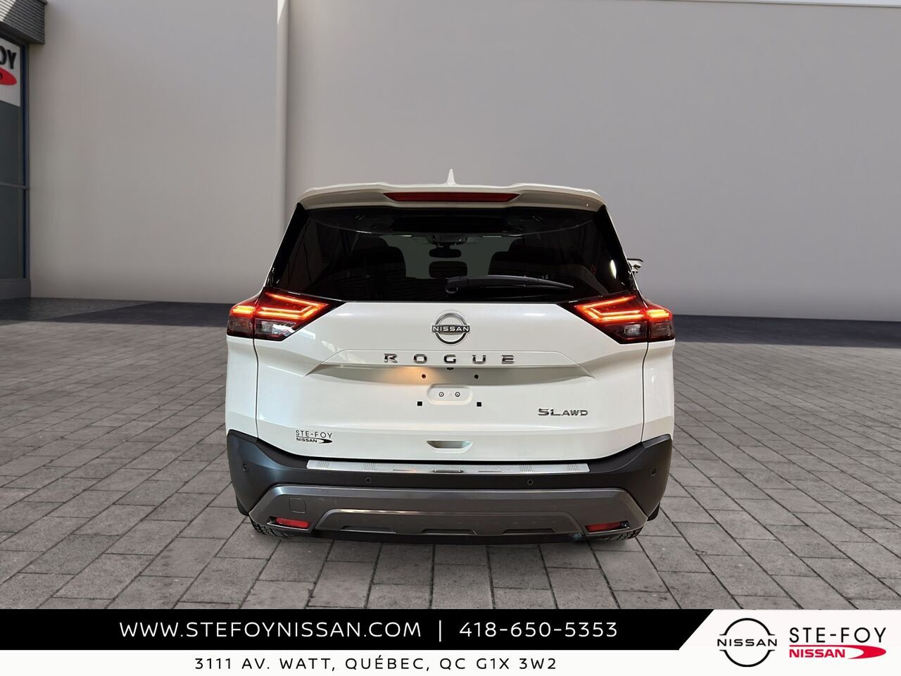 Nissan Rogue SL TI 2023 Blanc Ste-Foy - photo #2