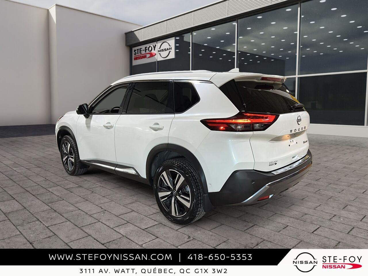 Nissan Rogue SL TI 2023 Blanc Ste-Foy - photo #3