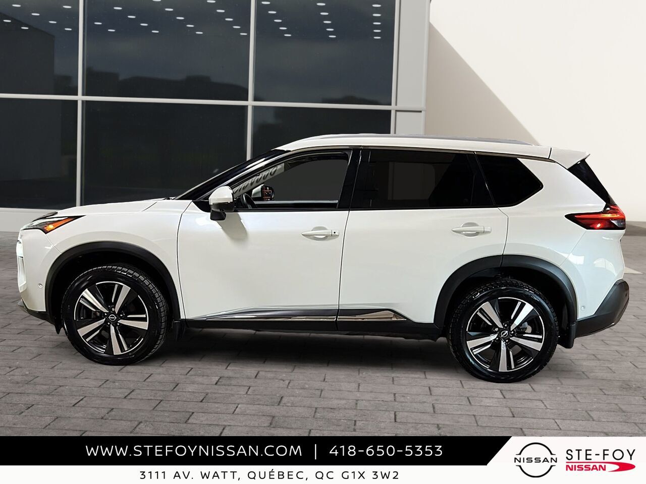 Nissan Rogue SL TI 2023 Blanc Ste-Foy - photo #4