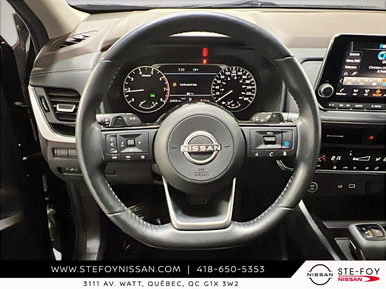Nissan Rogue SV TI 2023 Noir Ste-Foy - photo #11