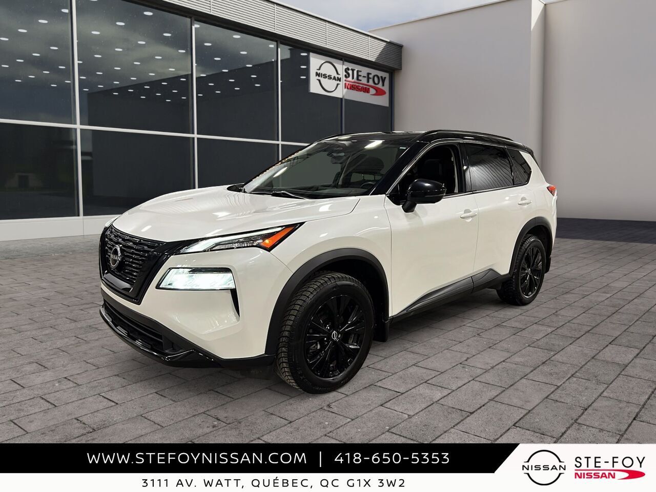 Nissan ROGUE SV TI EDITION MINUIT 2023 Blanc Ste-Foy - photo #0