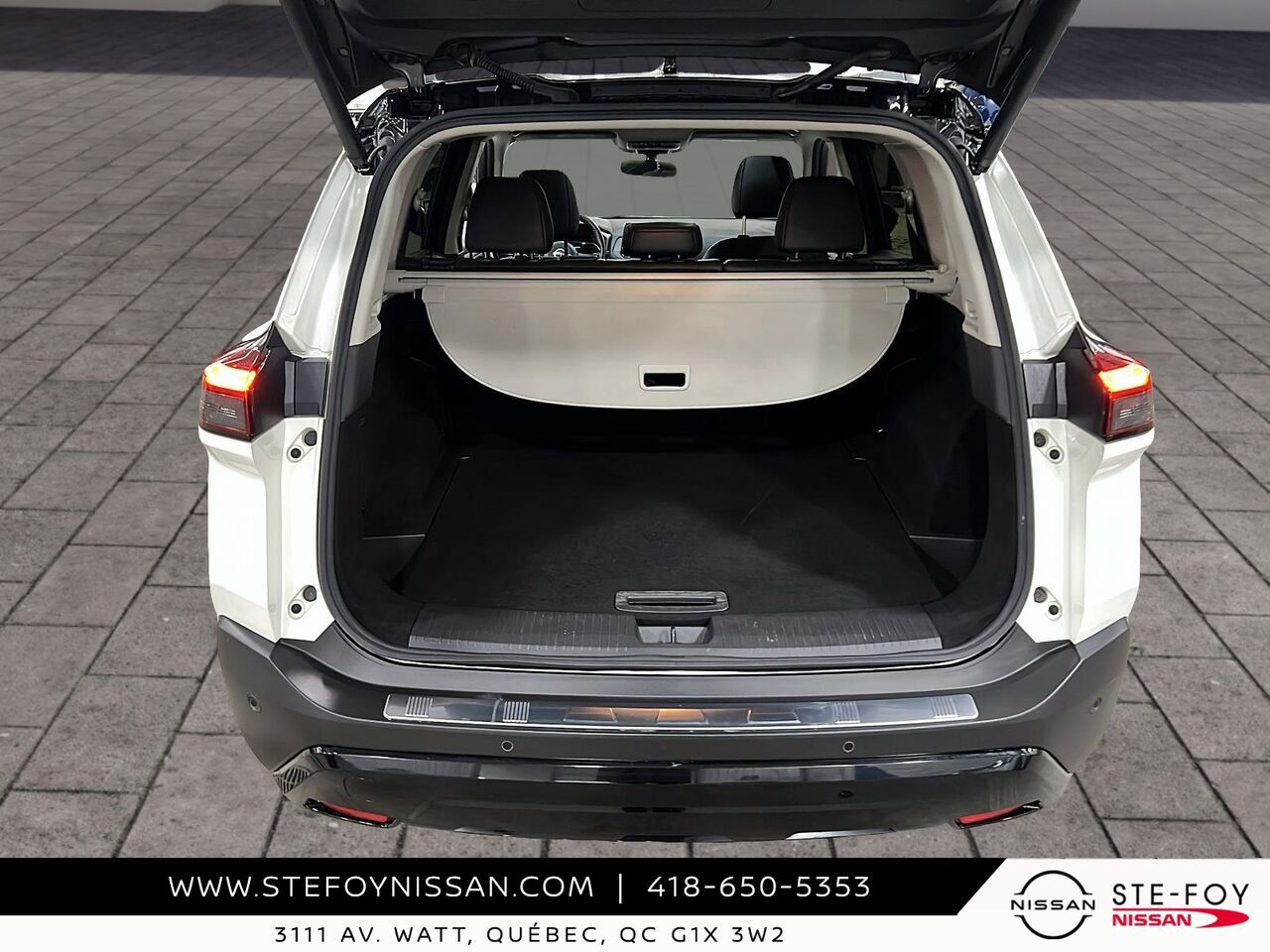 Nissan ROGUE SV TI EDITION MINUIT 2023 Blanc Ste-Foy - photo #5