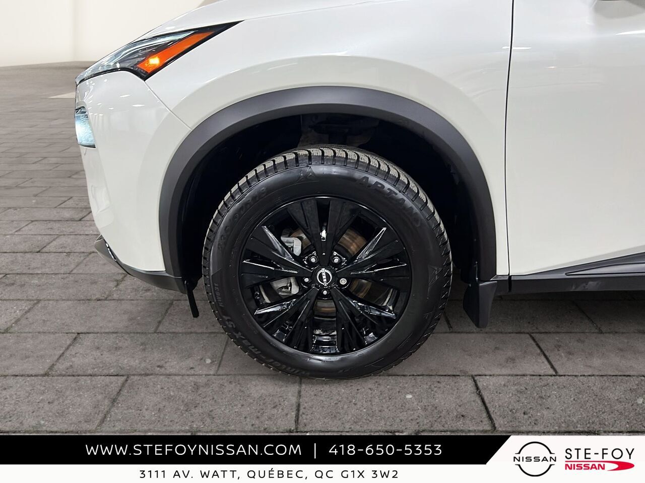 Nissan ROGUE SV TI EDITION MINUIT 2023 Blanc Ste-Foy - photo #6