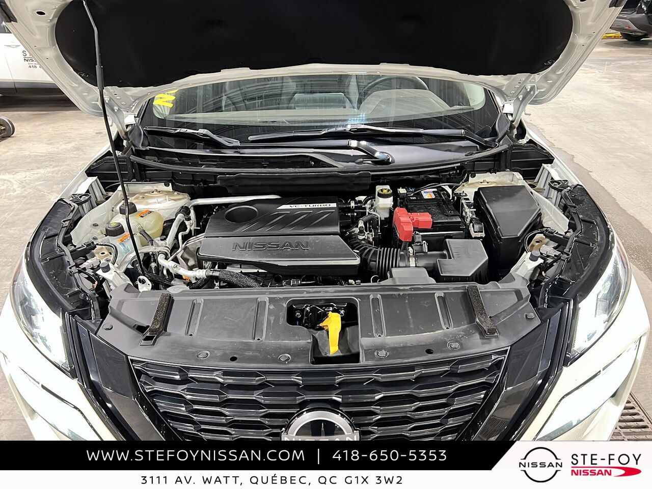Nissan ROGUE SV TI EDITION MINUIT 2023 Blanc Ste-Foy - photo #7