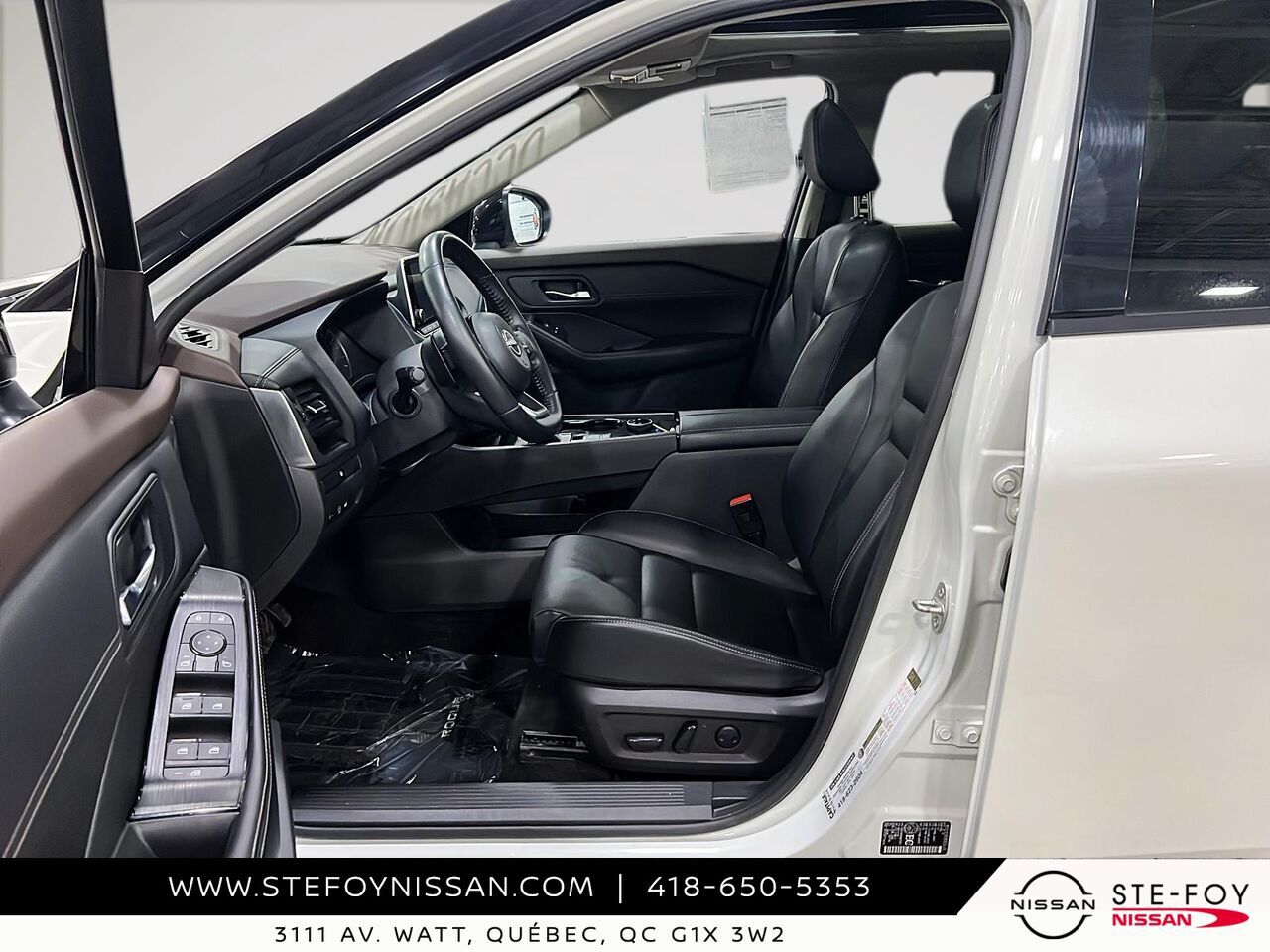 Nissan ROGUE SV TI EDITION MINUIT 2023 Blanc Ste-Foy - photo #8