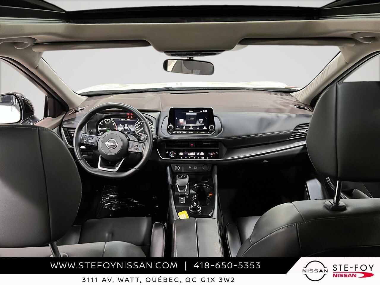 Nissan ROGUE SV TI EDITION MINUIT 2023 Blanc Ste-Foy - photo #9