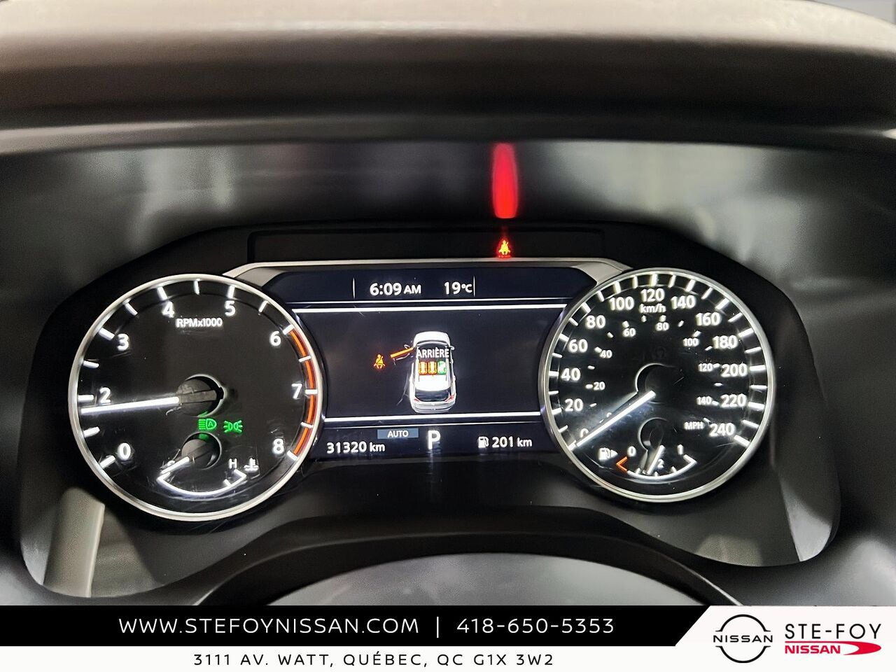 Nissan ROGUE SV TI EDITION MINUIT 2023 Blanc Ste-Foy - photo #12