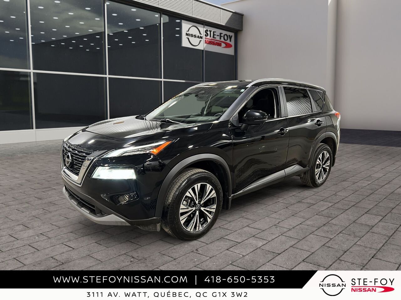 Nissan ROGUE SV TI TOIT OUVRANT 2023 Noir Ste-Foy - photo #0