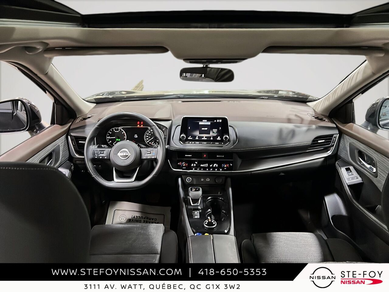 Nissan ROGUE SV TI TOIT OUVRANT 2023 Noir Ste-Foy - photo #9