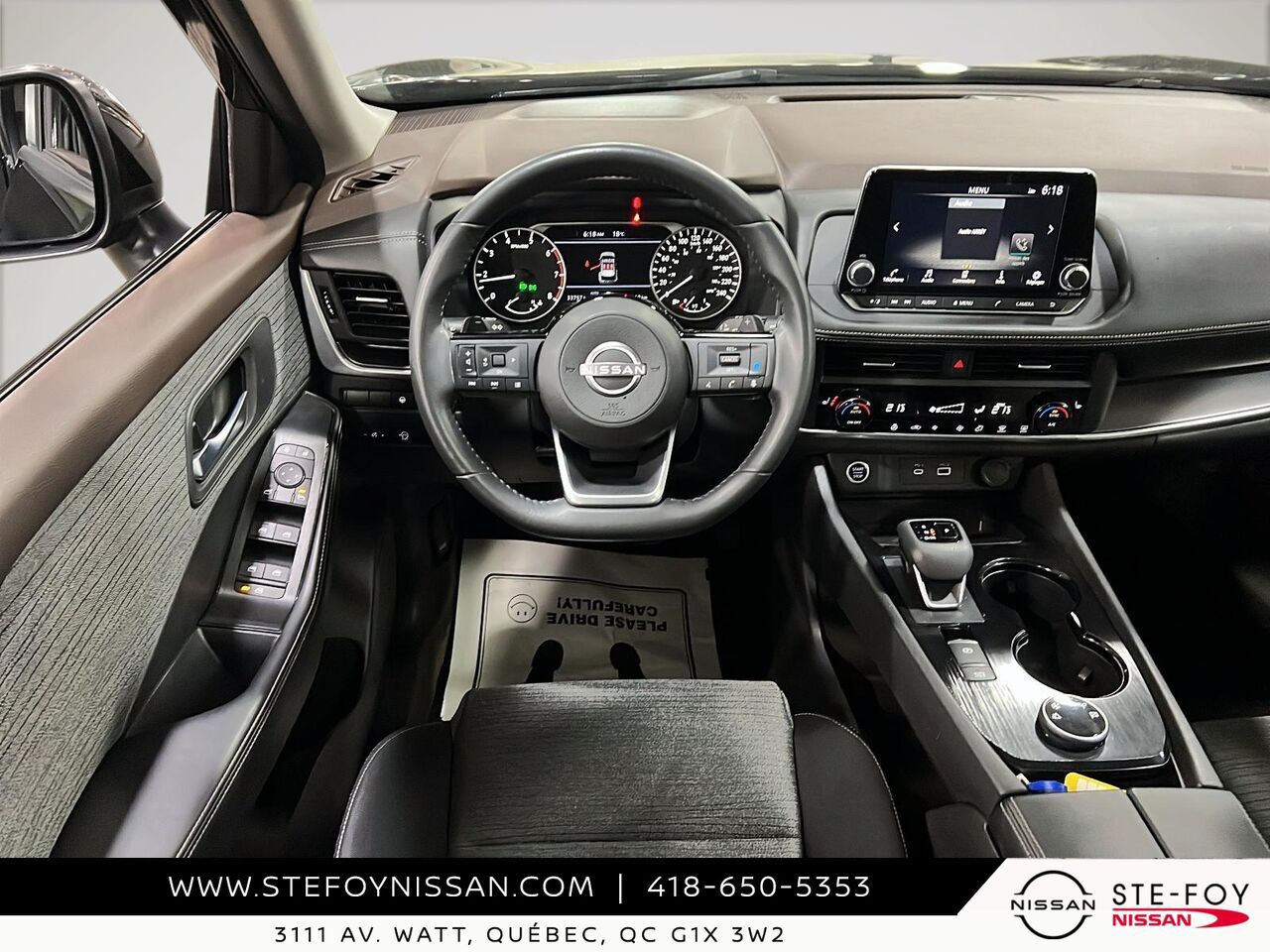 Nissan ROGUE SV TI TOIT OUVRANT 2023 Noir Ste-Foy - photo #13